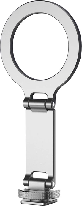 Mbajtës magnetik për celular MagSafe, Puluz PU3221H, me cold shoe dhe filetë 1/4", i palosshëm, gri