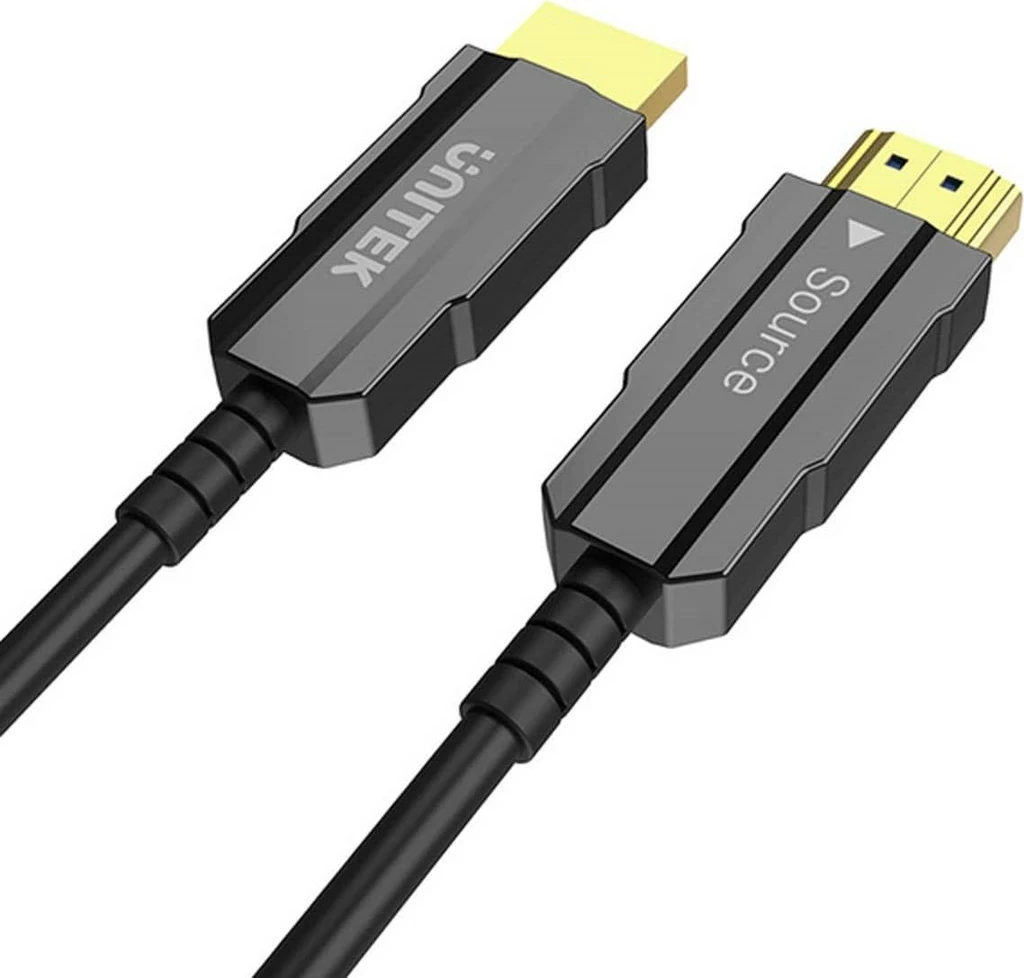 Kabllo HDMI UNITEK C11092ASL01-10M, 10m, 4K 60Hz, e zezë