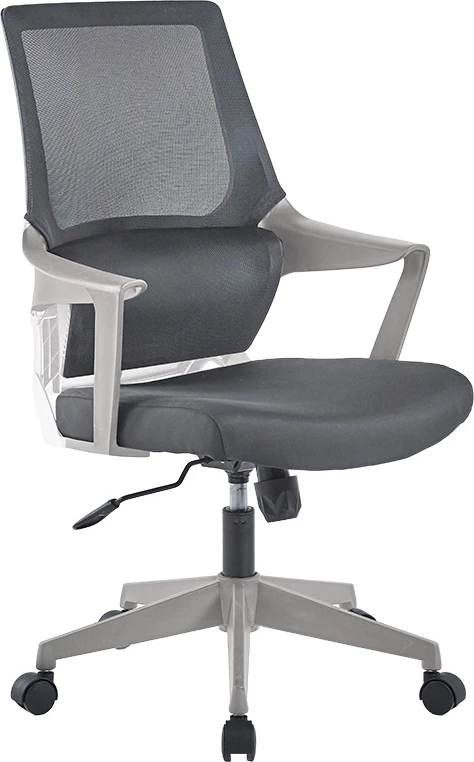 Karrige zyre ergonomike, material rrjetë, ngjyrë gri
