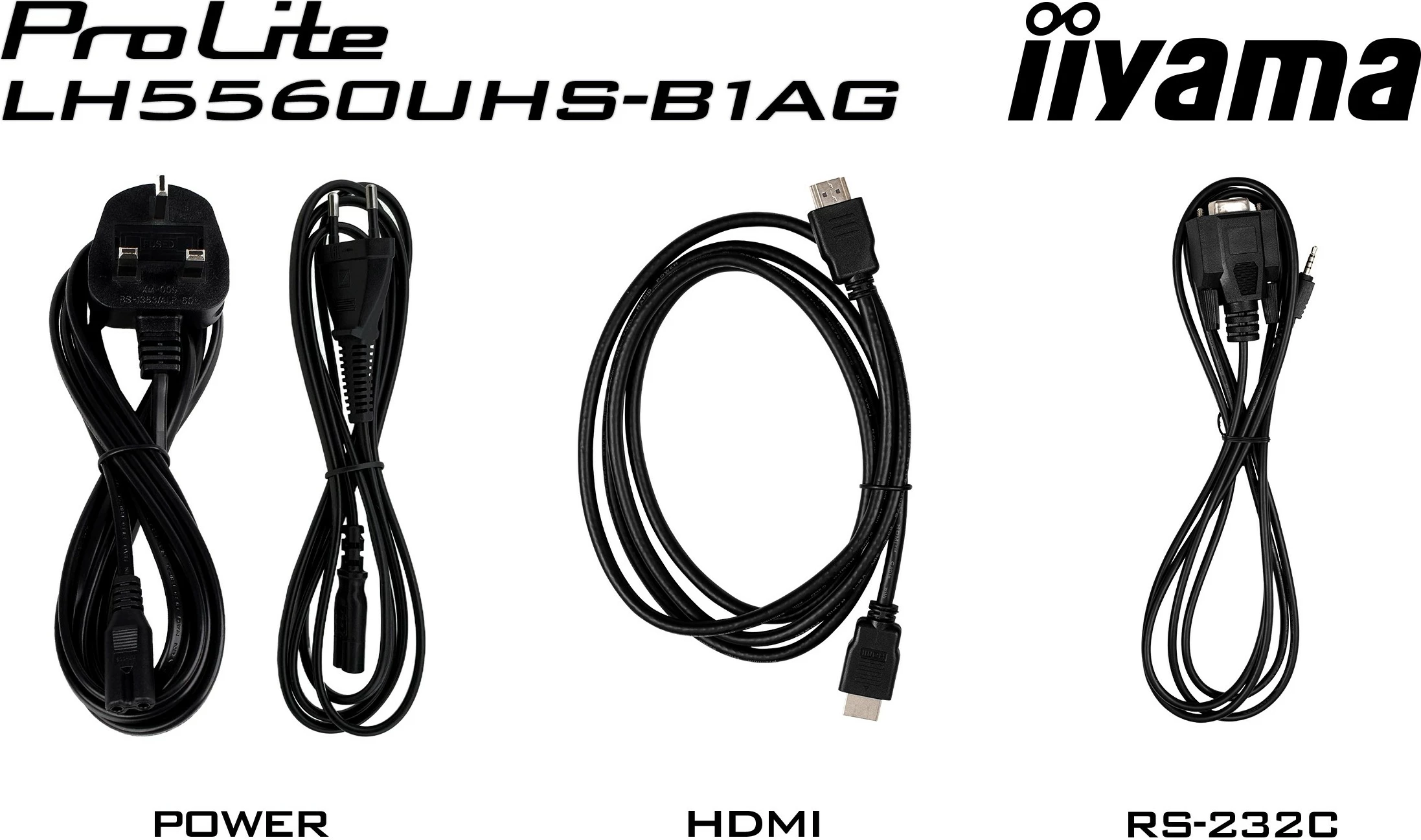 Display digital iiyama LH5560UHS-B1AG, 55", 4K Ultra HD, LED, Wi-Fi