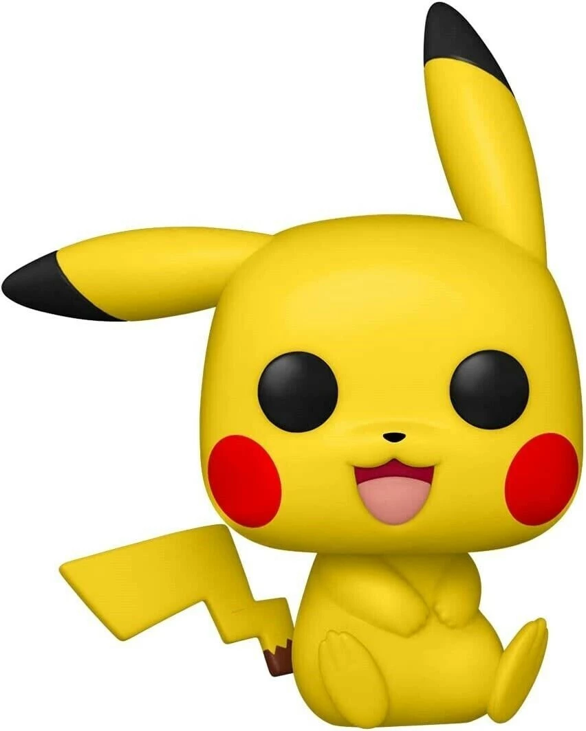 Figurinë koleksionuese Funko POP! Games Pokémon Pikachu (Sitting), vinyl