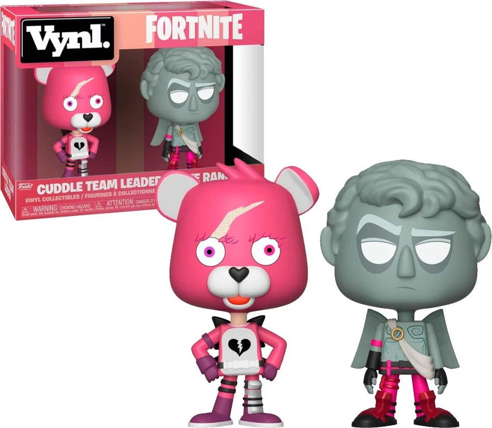 Figurinë koleksionuese Funko Pop Fortnite Cuddle Team Leader + Love Ranger, set 2 copë
