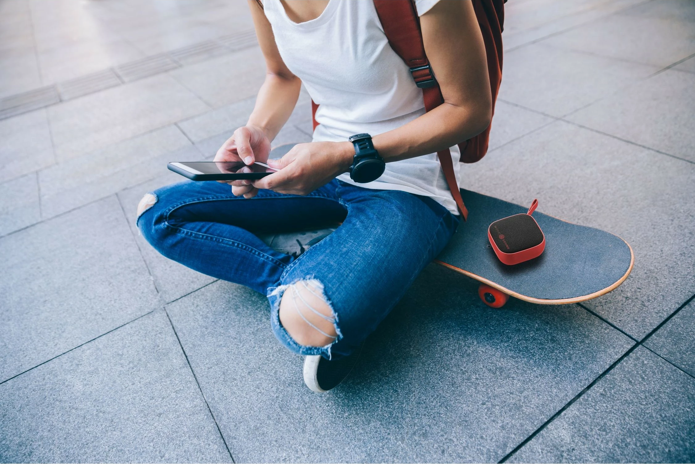 Altoparlant Bluetooth Cellular Line Music & Sound Mini, 3W, i kuq