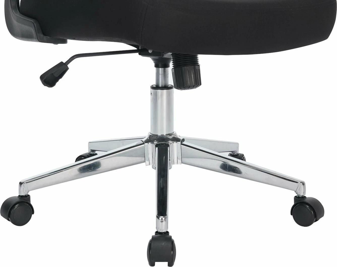 Karrige zyre ergonomike Mozos ERGO-K, me rrota, me mbështetëse koke, 150 kg, e zezë