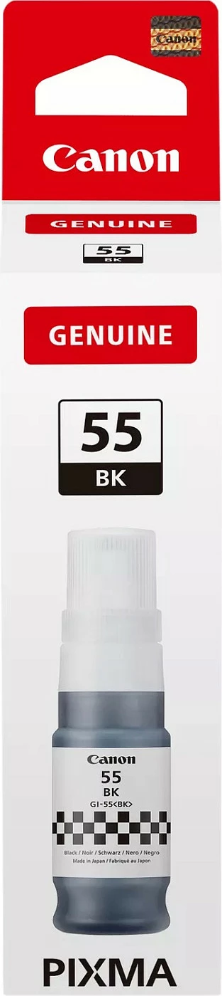 Shishe bojë printeri Canon GI-55BK (6292C001), 70 ml, deri 3000 faqe, e zezë