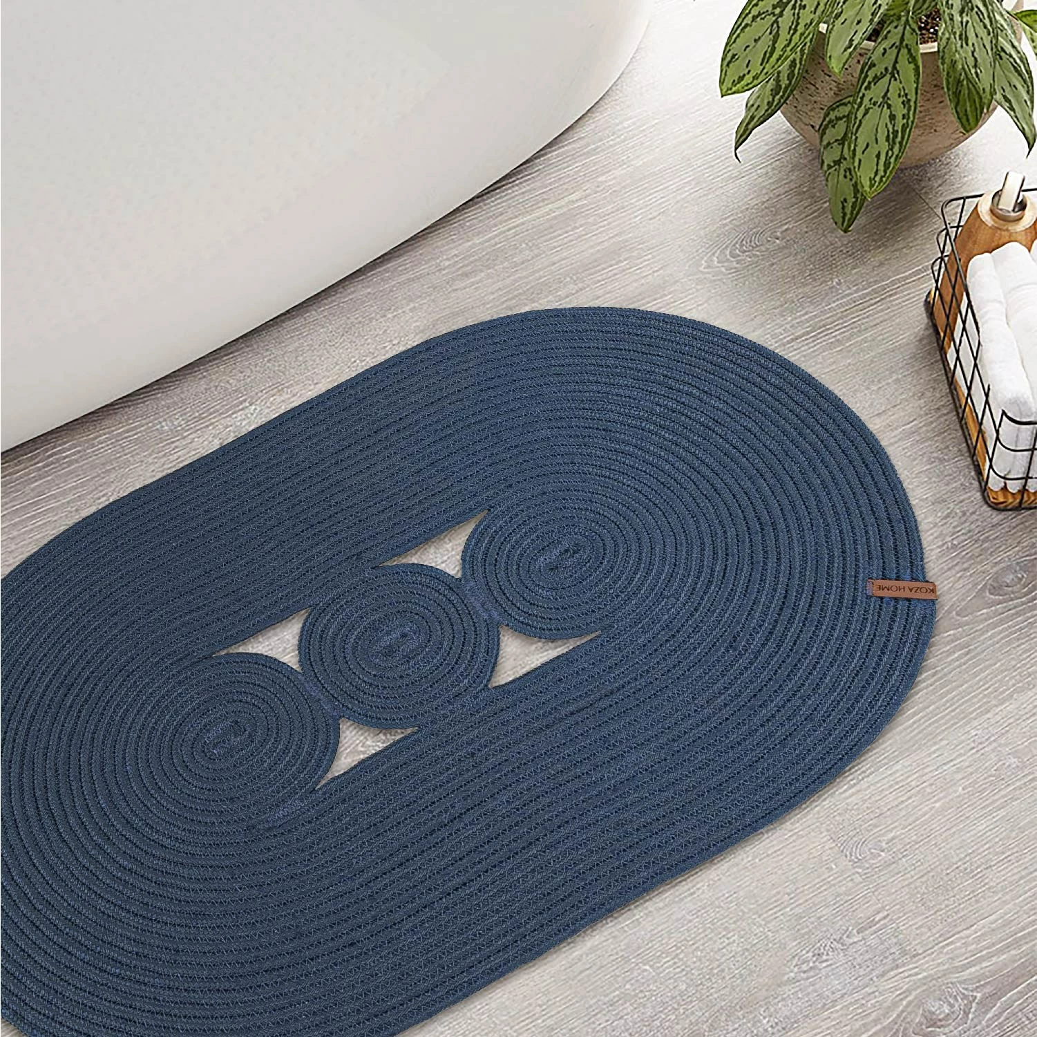 Qilim ngjyrë navy blue, Conceptum Hypnose, 50x80cm, 9015073