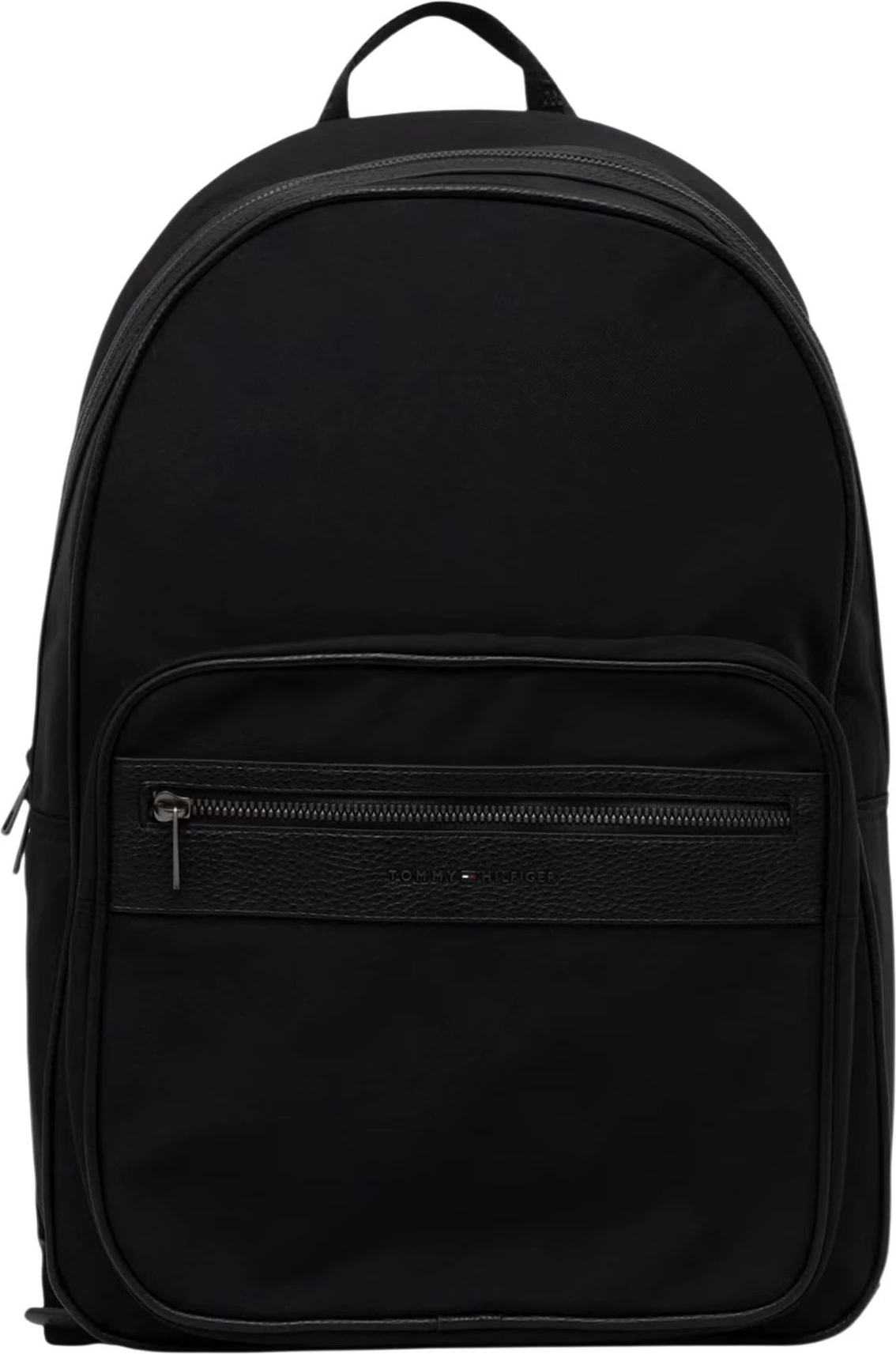 Çantë shpine për meshkuj Tommy Hilfiger TH Repreve AM0AM14443, e zezë