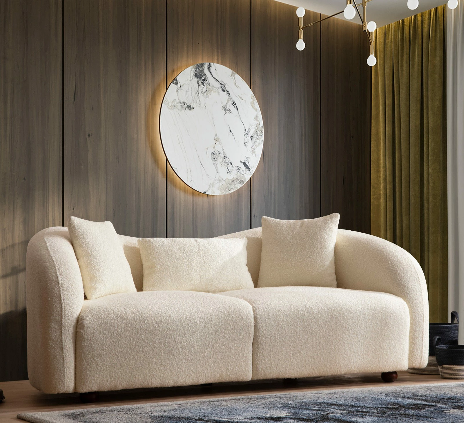 Divan dy vendësh Atelier del Sofa, Venedik, krem