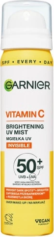 Mist për fytyrë me SPF Garnier Vitamin C Illuminating Mist UV për femra 75ml