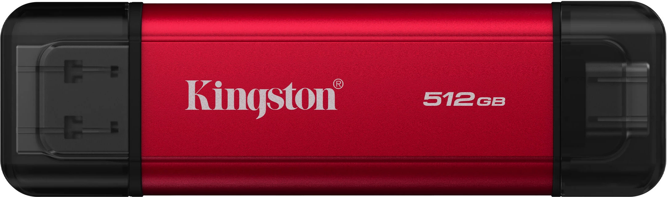SSD i jashtëm Kingston SPSD/512GB 512GB USB 3.2 Gen 2, zi/kuqe