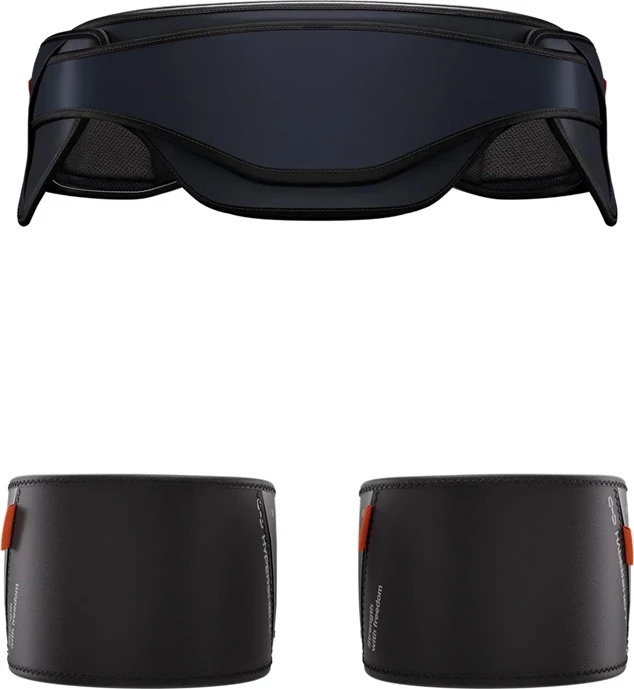 Kit aksesorësh Hypershell AeroFlex HSAT AquaTex, për Hypershell X Series, i zi, set (rrip beli + 2 rripa këmbësh + aksesorë montimi)