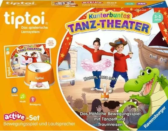 Lojë tavoline Ravensburger 00122, lojë mësimore, për fëmijë, deri 6 lojtarë
