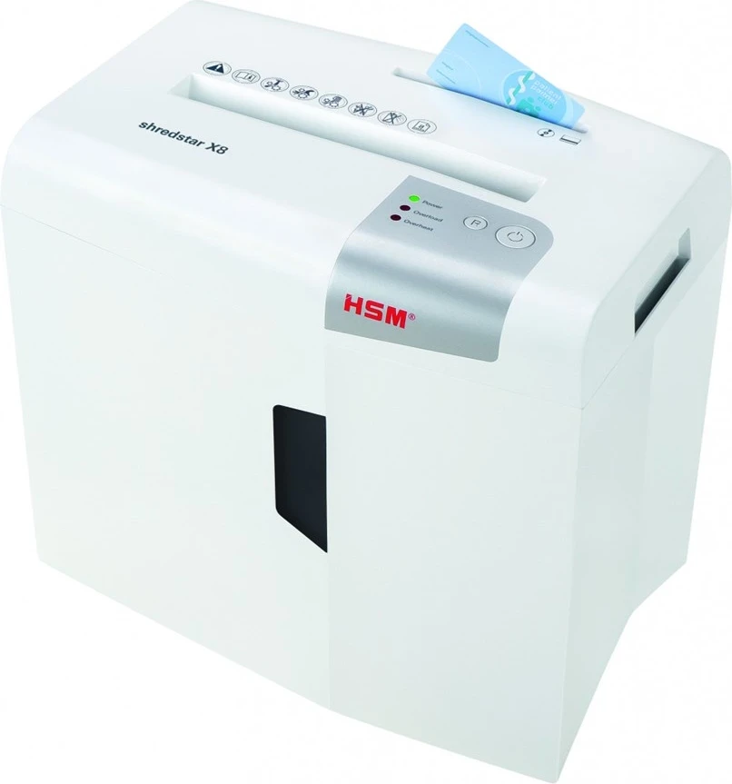 Shkatërrues Dokumentesh HSM shredstar X8, me mekanizëm të veçantë për prerjen e CD-ve
