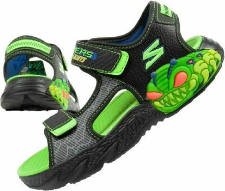 Sandale Skechers për fëmijë, të gjelbra