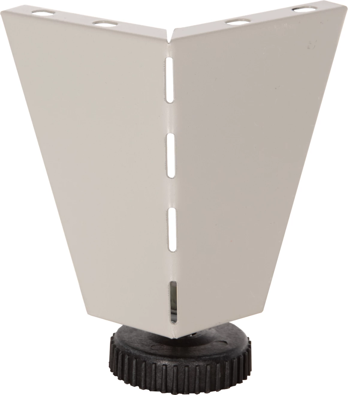 Këmbë zëvendësuese FH6093 set 4 copë me rregullues lartësie, 10 cm, për dollapë metalikë