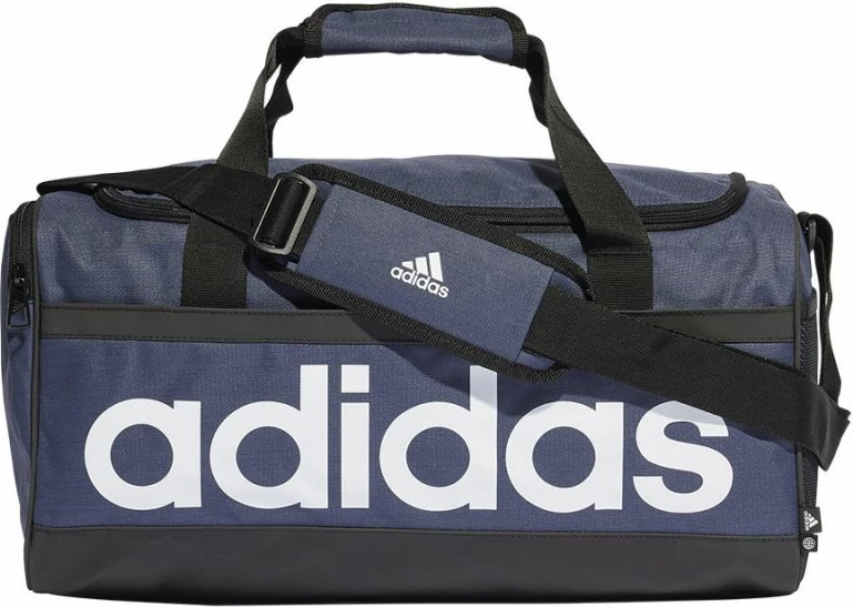 Çanta adidas Linear Duffel për meshkuj dhe femra, blu marine