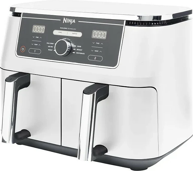 Furrë me ajër Ninja Foodi MAX AF400EU, 9.5L, dy zona, e bardhë