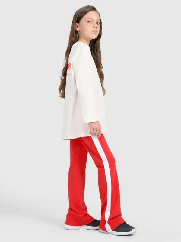 Maicë me mëngë të gjata oversized për fëmijë 4f [Madhësia: 134]