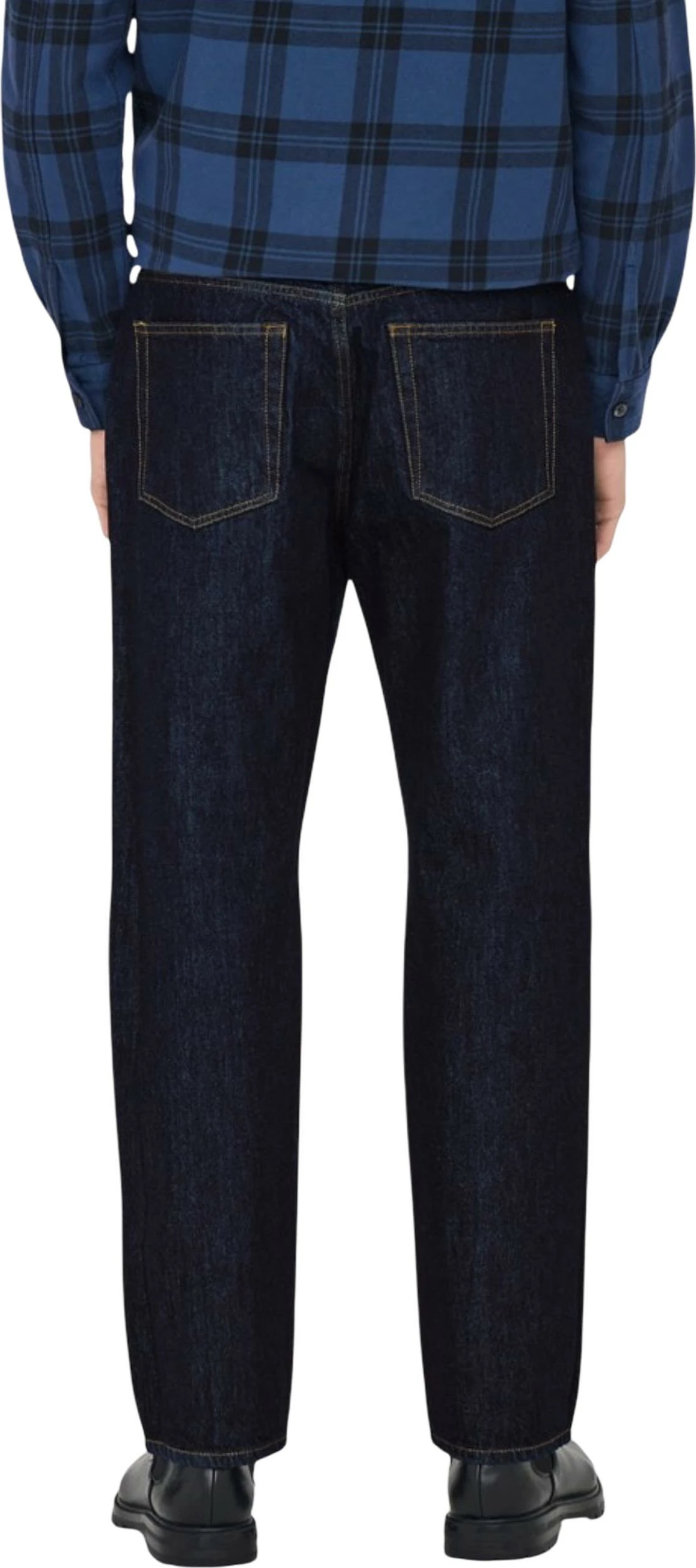 Xhinse për meshkuj Only & Sons ONSEDGE Straight Rinse 4942, denim blu e errët [Madhësia: W33 L34]