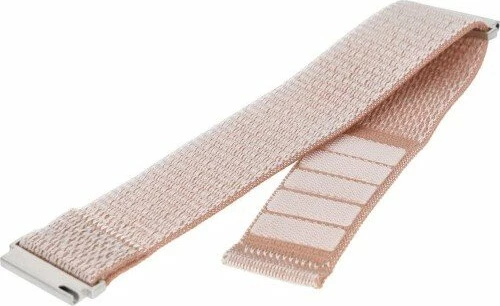 Rrip për smartwatch Fixed Nylon Sporty 20 mm me quick-release, 160-210 mm, Rose Gold