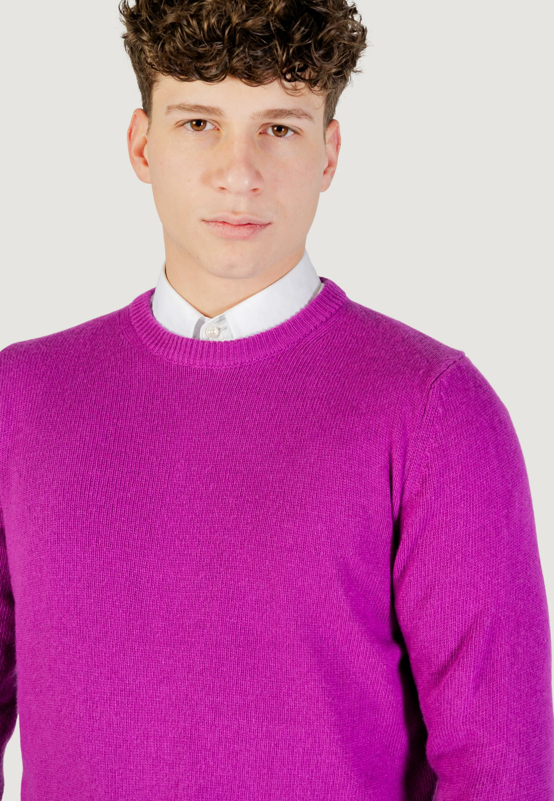 Xhemper për meshkuj YOS FINEZZA 7, magenta [Madhësia: XL]