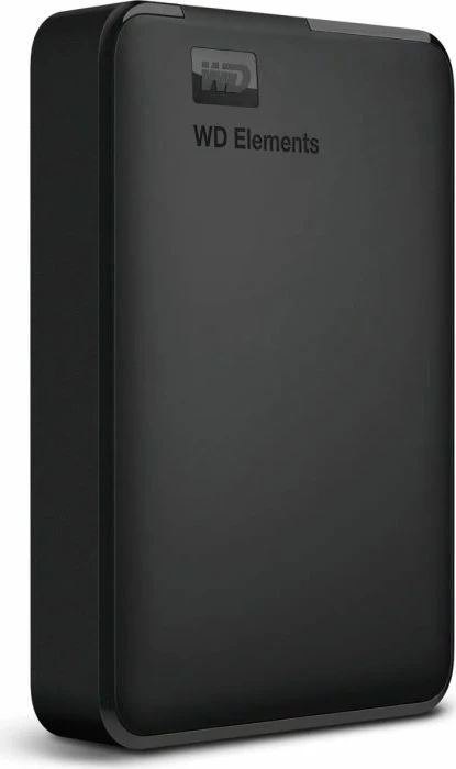 Hard disk i jashtëm WD Elements Portable WDBU6Y0050BBK-WESN 5TB 2.5" USB 3.2, i zi, set me kabllo USB