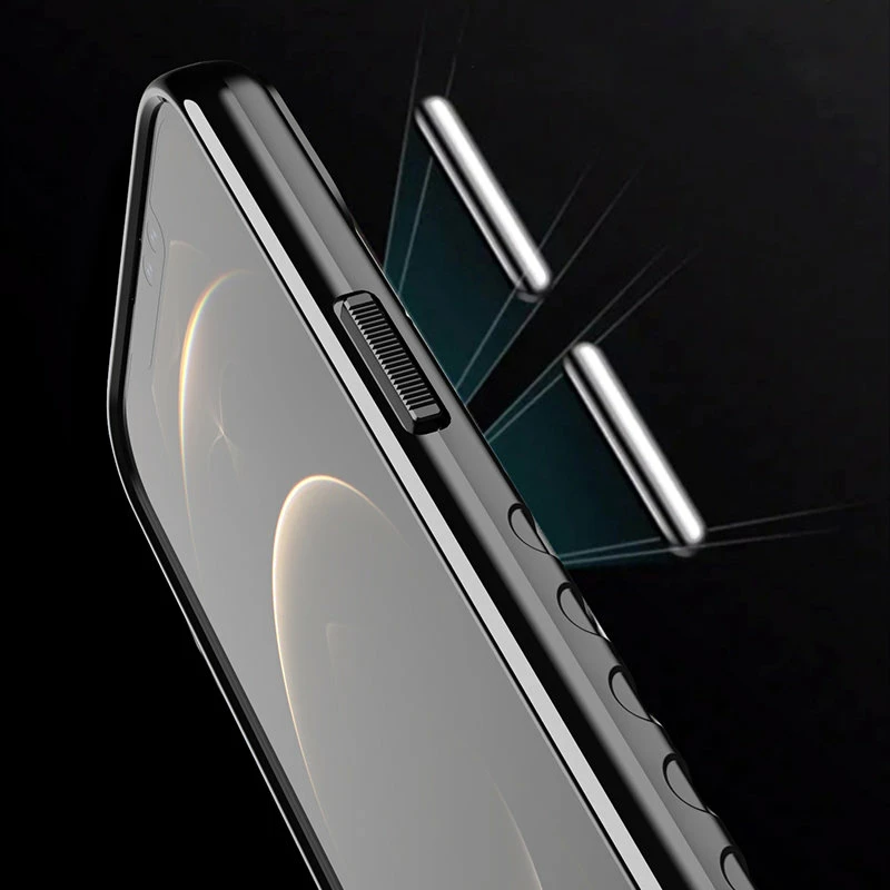 Mbështjellës Hurtel Thunder Case për iPhone 13 mini, TPU, i zi