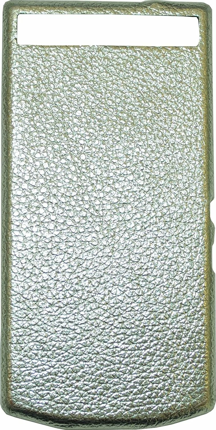 Mbështjellës Blackberry Porsche Design P'9982, kapak mbrapa lëkurë natyrale, silver