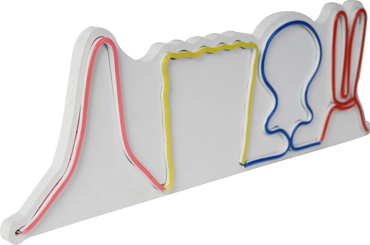 Dritë dekorative LED plastike, Wallity Sponge Team, shumëngjyrëshe