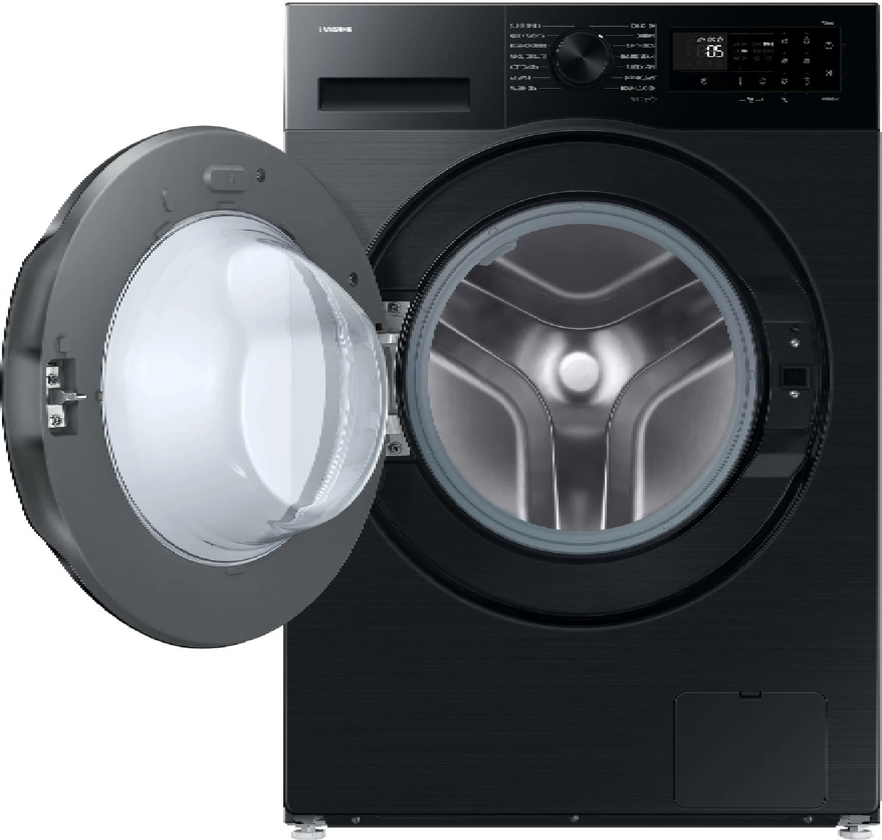 Lavatriçe-tharëse Samsung WD90DG5G34BBLE 9/5 kg 1400 rpm klasa energjie A/E Wi‑Fi e zezë