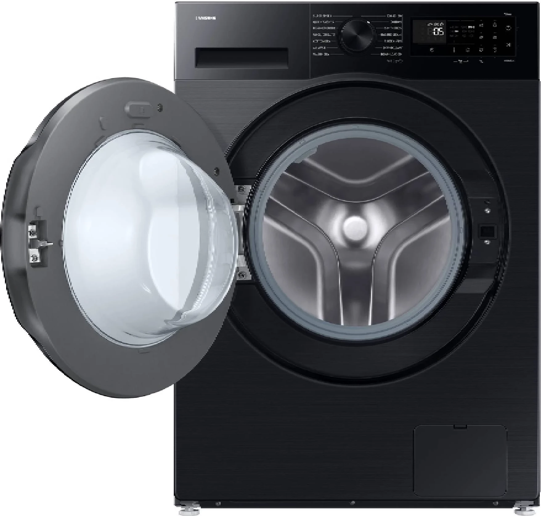 Lavatriçe-tharëse Samsung WD90DG5G34BBLE 9/5 kg 1400 rpm klasa energjie A/E Wi‑Fi e zezë