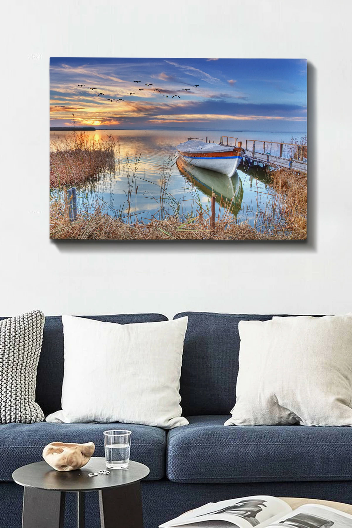 Pikturë dekorative në kanavacë, shumëngjyrëshe, 70x100cm, Wallity, Kanvas Tablo (97)