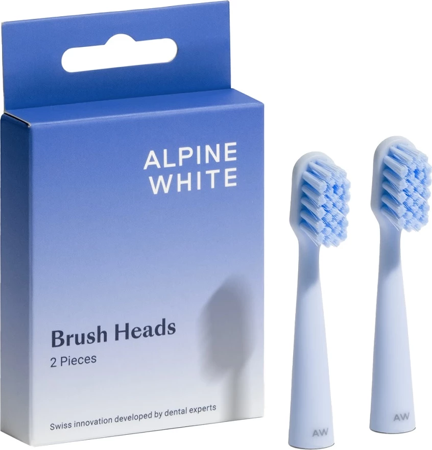 Kokë rezervë për furçë dhëmbësh sonike Alpine White 2 copë