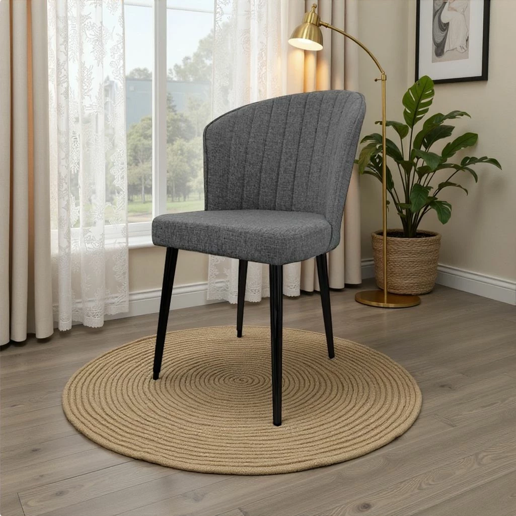 Set karrigash (2 copë), Hanah Home, Rubi, gri, e zezë