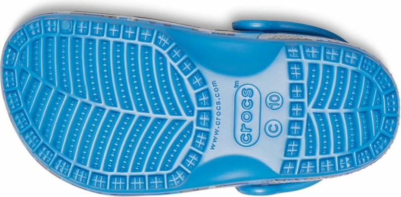 Sandale fëmijësh Crocs Classic Shark Clog Jr 206147, të kaltra