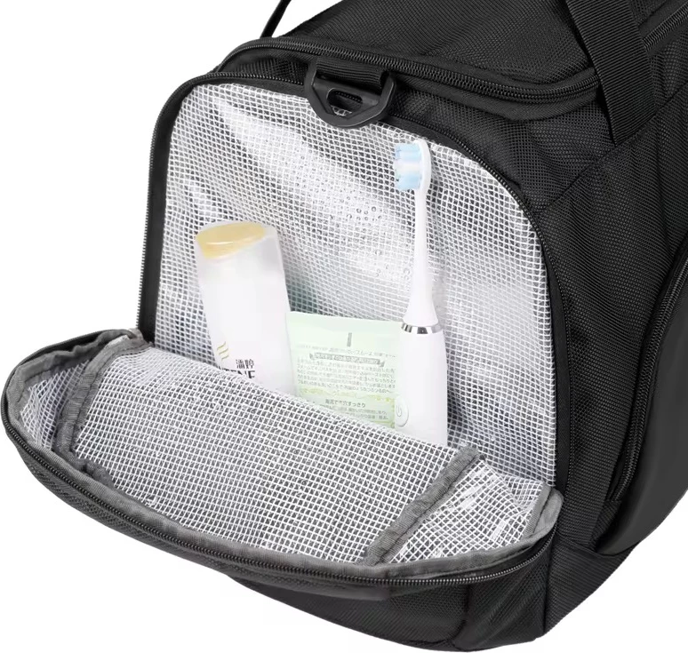 Çantë fitnesi, 60x30x27 cm, e zezë