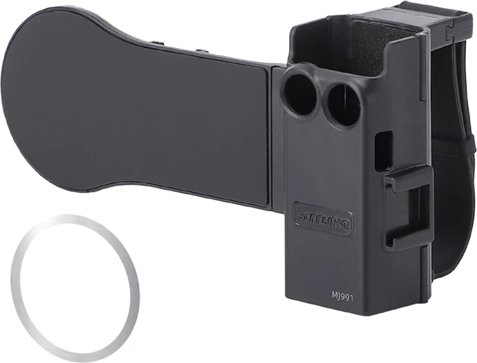 Aksesuar 2-në-1 për gimbal OP 3, Sunnylife, MJ991, rrip zgjatues silikoni dhe mbajtës magnetik telefoni