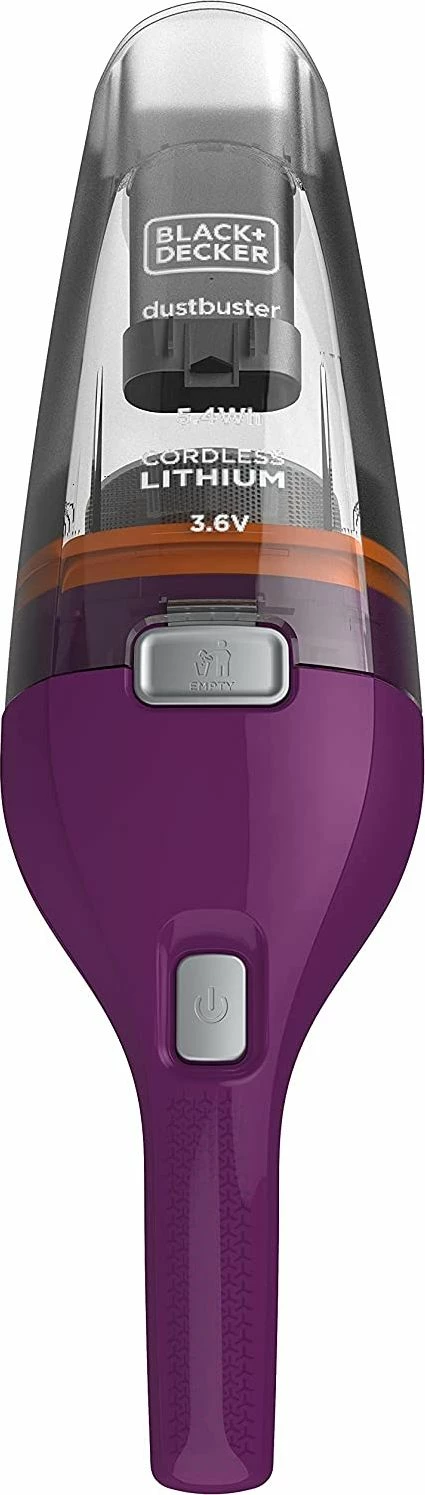 Fshesë dore Black&Decker NVC115W-QW 3.6V 380ml, vjollcë, me bazë karikimi
