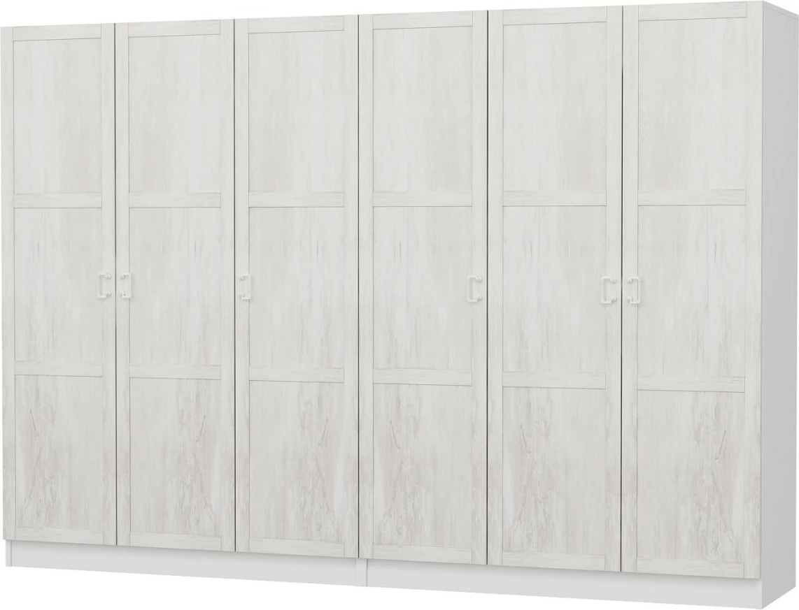 Dollap Skye Decor, i bardhë, Kale - 3834