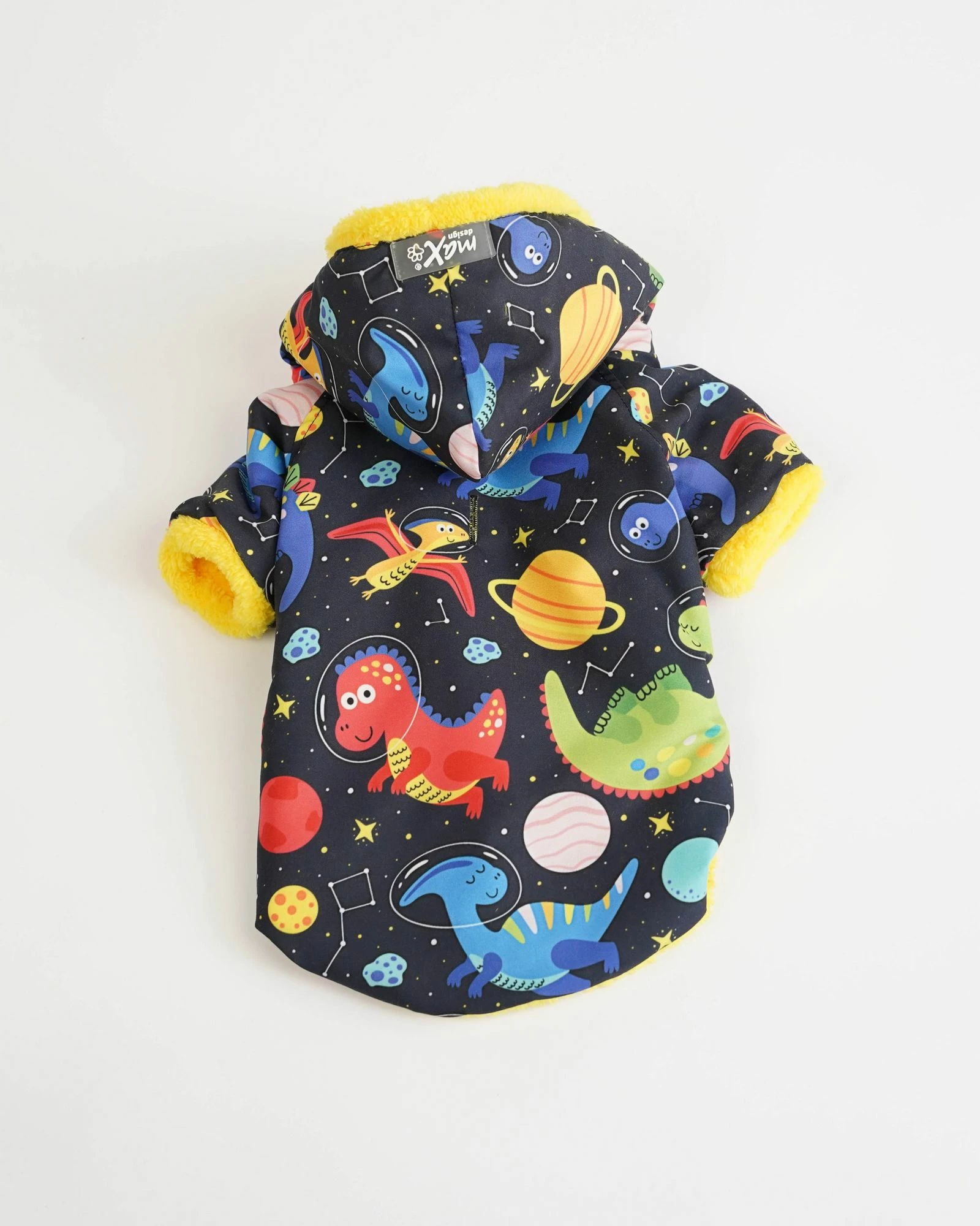 Bluzë me kapuç për qen, Cosmic Raincoat, shumëngjyrëshe