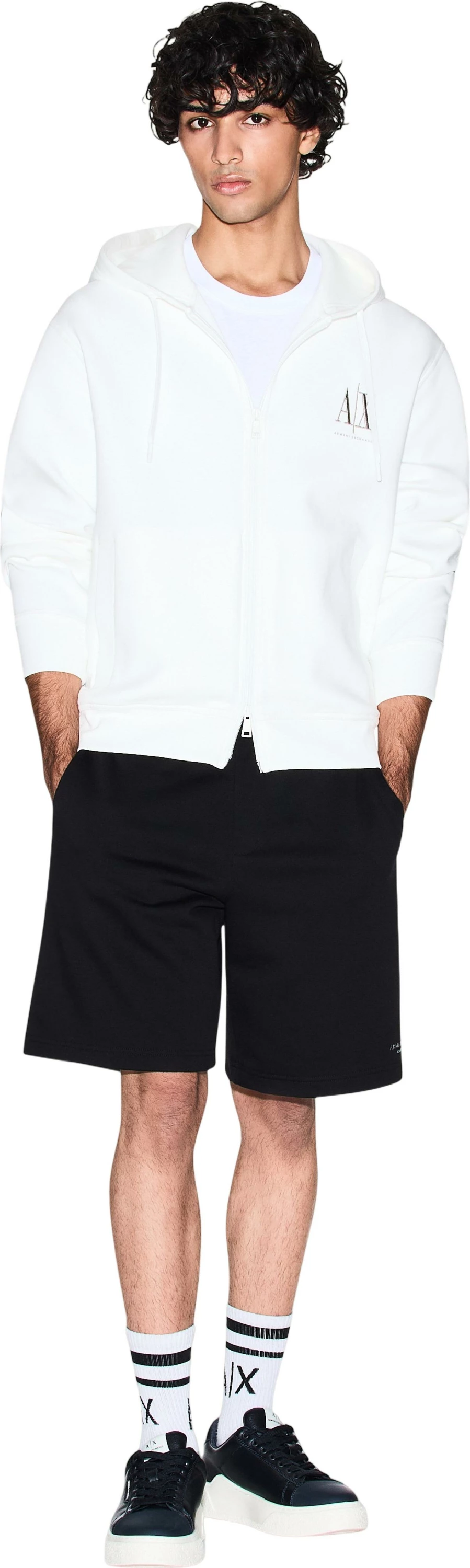 Shorce për meshkuj Armani Exchange XM001300 AF20934, të zeza [Madhësia: XS]