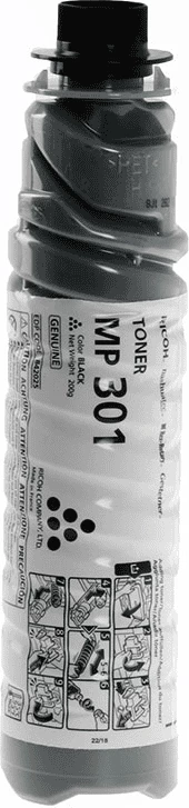 Toner, Ricoh, MP 301E (842339), rendiment 8000 faqe, i zi
