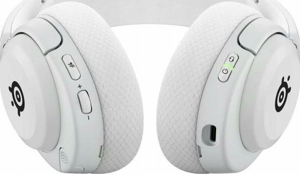 Kufje gaming SteelSeries Arctis Nova 5 (61671), wireless, USB-C, të bardha