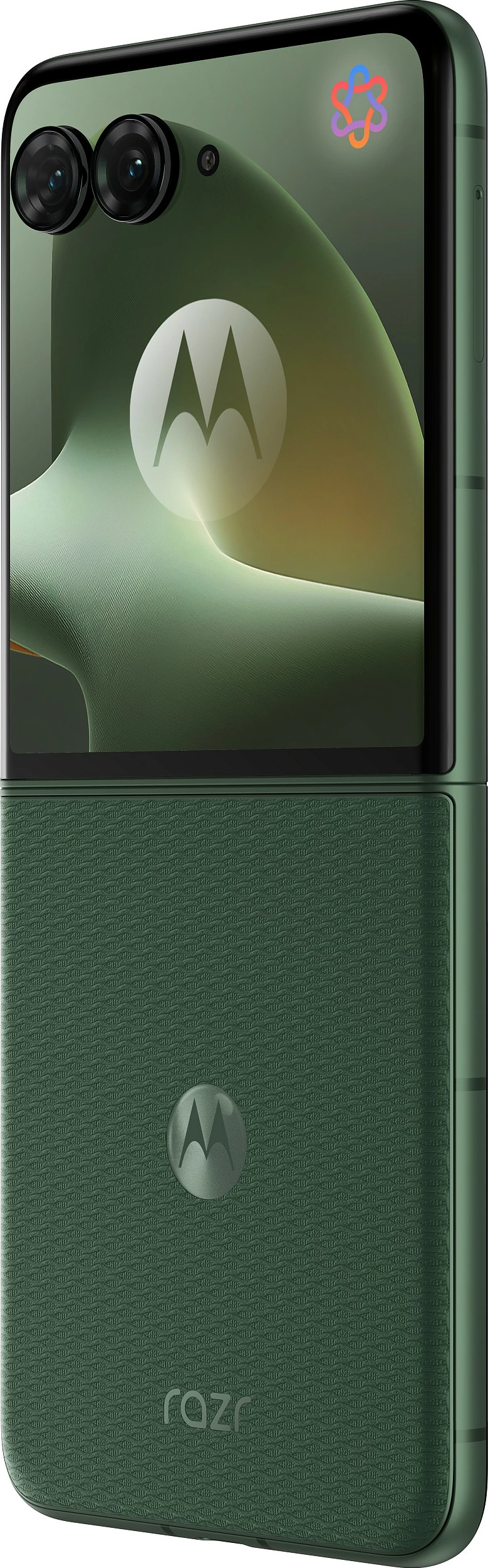 Celular Motorola razr 70 plus, 12GB RAM, 512GB, 6.9" palosës, 50MP, Dark Green