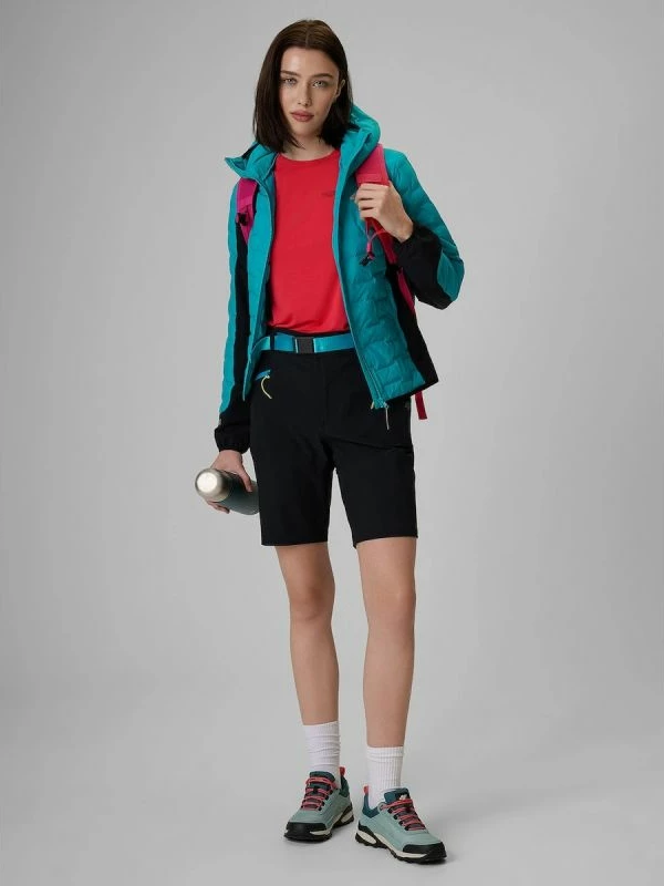 Jakne trekking për femra 4F PRO 4FWSS26TDJAF0850-35S, gri