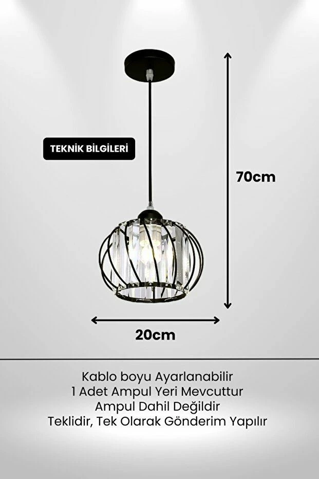 Llambë tavani Opviq Quattro Sarkıt, e zezë