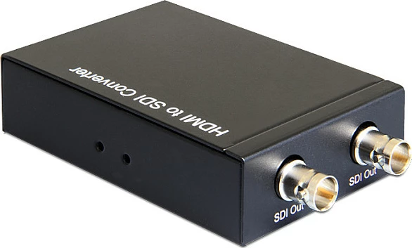 Konvertues HDMI në SDI DeLOCK 93238, HDMI-A në 2x BNC, HD/3G-SDI, i zi