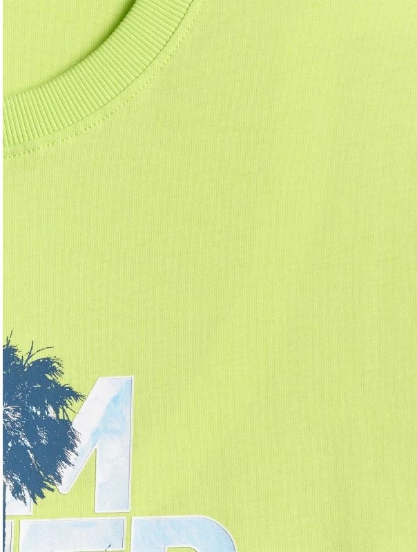 Maicë oversize për meshkuj 4F 4FWSS26TTSHM2784, e bardhë