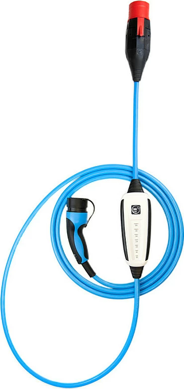 Kabllo karikimi për veturë elektrike NRGkick Standard, Type 2 - Type 2, 5 m, 32 A, 22 kW, Blu
