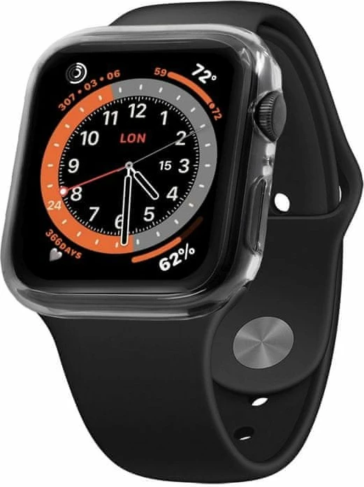 Kasë mbrojtëse Fixed Pure FIXPUW-817 për Apple Watch 41mm, xham i temperuar 0.33mm, transparente